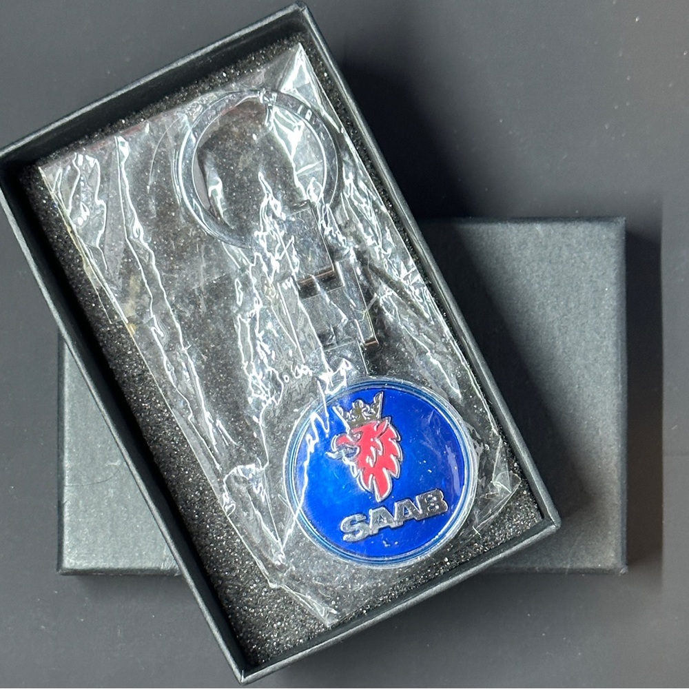 Brand new Saab Fob Keychain!
